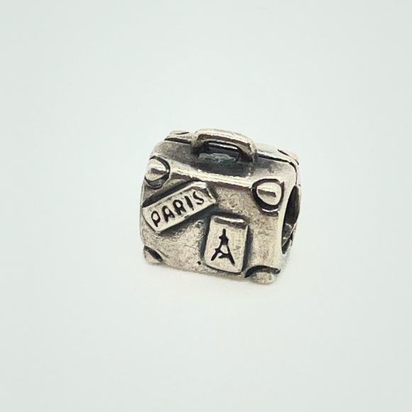 Pandora Jewelry - Pandora Sterling Silver Suitcase Travel Bead Charm 790362 Retired